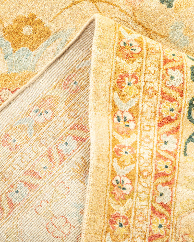 Catherine, One-of-a-Kind Hand-Knotted Area Rug Ivory, 8'3"x10'4"