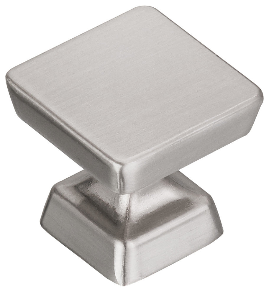 Utopia Alley Zinc Cabinet Pull/Knob, Brushed Nickel, Knob, 1 Pack