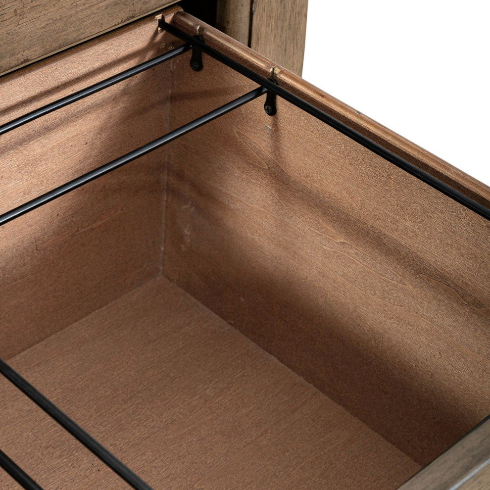 Meadow Farmhouse style Leaning Pier Bookcase