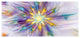 Large Exotic Colorful Flower, Large Floral Canvas Art Print, 60"x28"