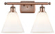 Innovations 516-2W-AC-GBC-81-LED 2 Light Bath Vanity Light, Antique Copper