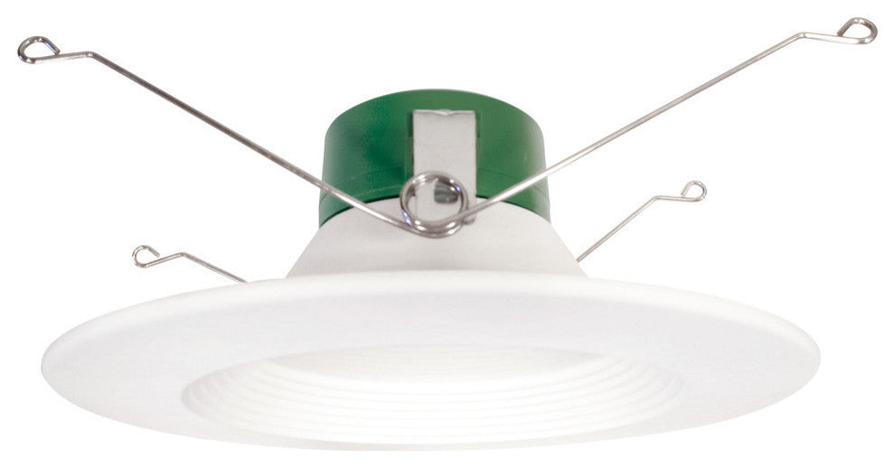 1-Light, 12W LED Retro Fit Recessed Ceiling Light, White