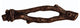 Twigs Cabinet Pull, Oil Rubbed Bronze