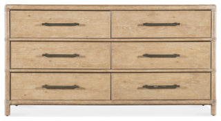 Retreat Pole Rattan Dresser