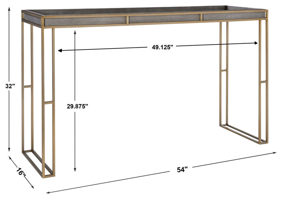 Uttermost Cardew Modern Console Table