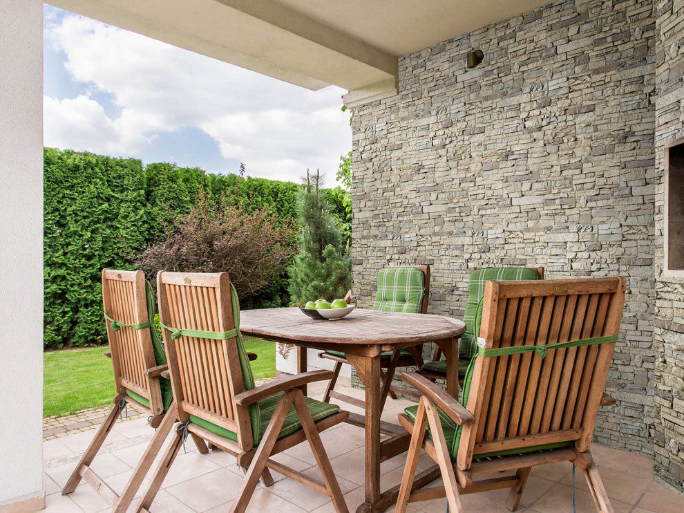 Colorado Dry Stack Faux Stone Wall Panel, Colorado Dry Stack Panel, Mist