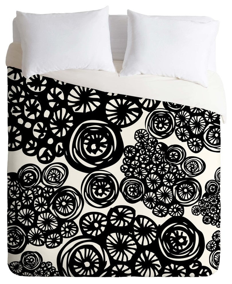 Deny Designs Julia Da Rocha Circo Doodles Duvet Cover - Lightweight