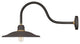 Hinkley Foundry 1-Light Outdoor Wall Mount Lantern, Museum Bronze