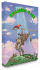Stupell Industries Breaking Par Funny Golf Cartoon Sports Design, 30"x40"