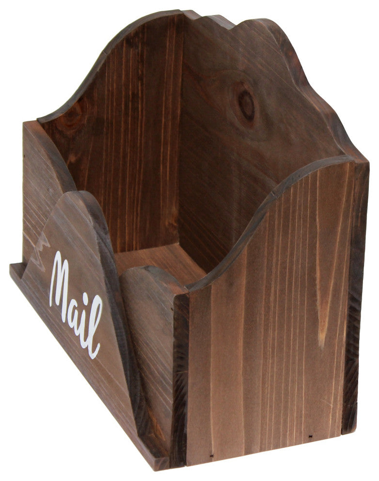 Crate With Script, White For Home Dï¿½ï¿½_cor