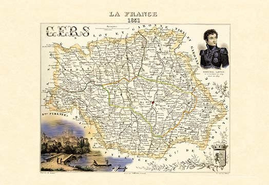 Gers- Canvas Poster 20" x 30"