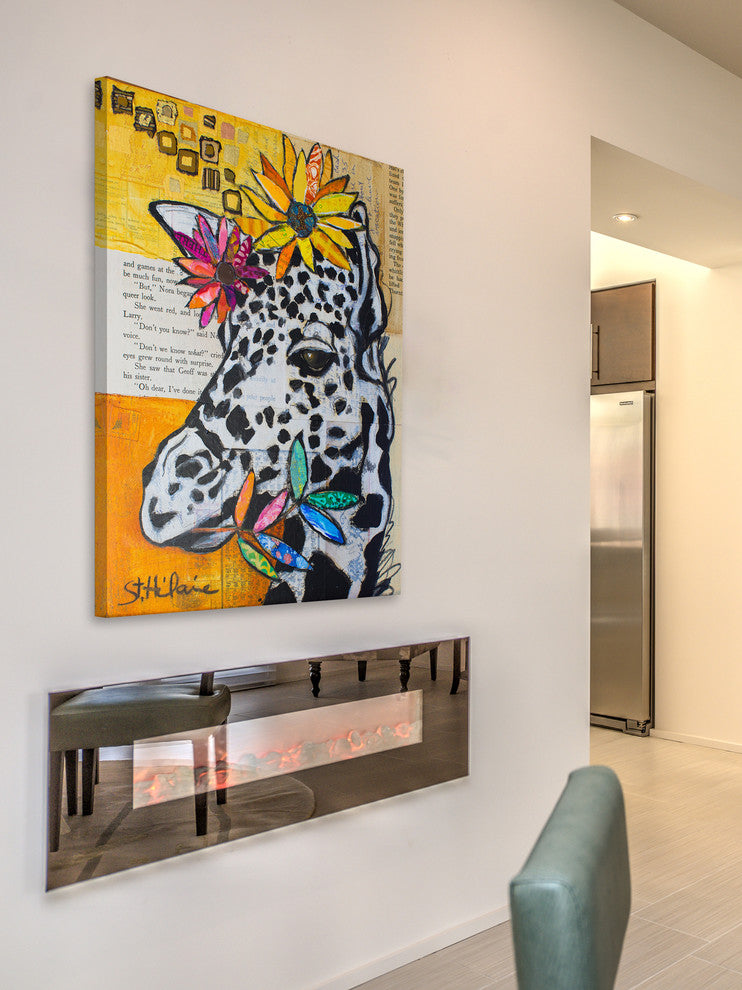 "Focus on the Big Picture" Painting Print on Wrapped Canvas, 12x18