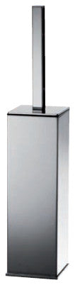 STAND TOILET BRUSH SQUARE  - CHROME (Complements)