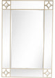 Champagne Finish Wall Mirror
