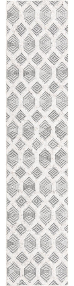 Unique Loom Sabrina Soto Casa Havana Area Rug, Anthracite Gray, 2' 7 X 12' 0 Runner