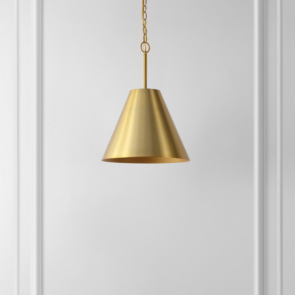 Safavieh Jenner 15" Pendant, Brass