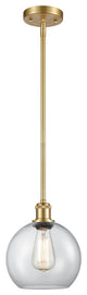 Innovations Lighting 516-1S-SG-G122-8-LED Athens 1 Light 8" Mini Pendant