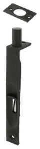 Nuk3y 6" Flush Bolt Square Corner, Oiled Rubbed Bronze