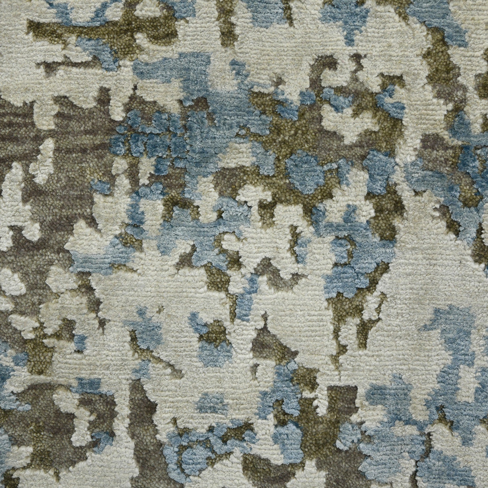 Essence Vailier Area Rug, Gray, 8' x 10', Abstract