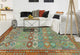 Sun Faded Kilim Cemile Rust/Purple Rug, 6'8x10'0