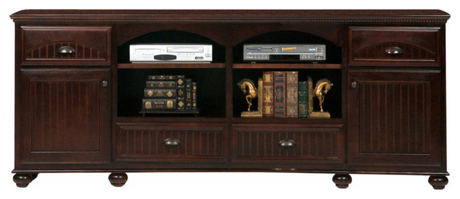 Eagle Furniture American Premiere 90" Entertainment Console, Caribbean Rum