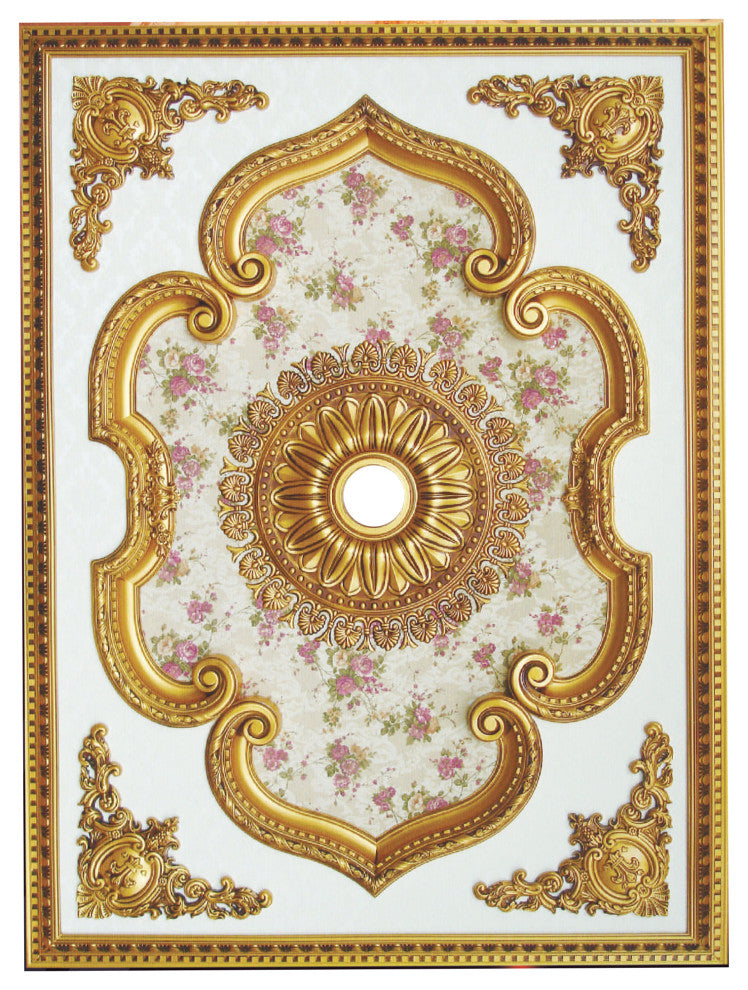 Artistry Lighting, Rectangle 63" x 47" Gold Ceiling Medallion (ART1216-F-001)