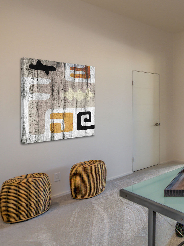 "Deco Rhapsody XIII" Painting Print on Canvas by Irena Orlov