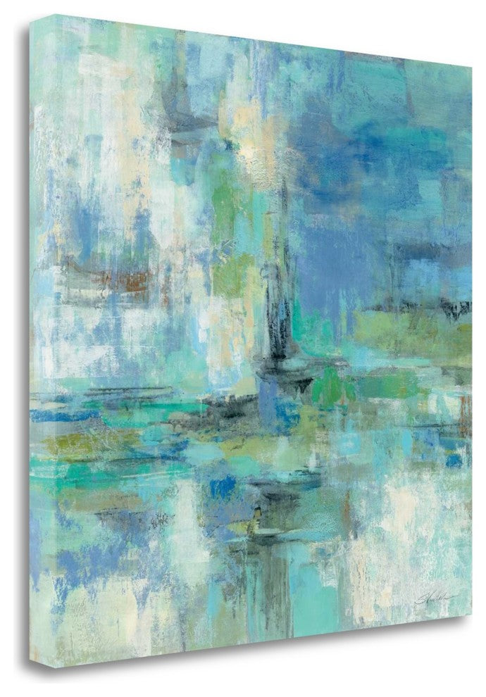 "Morning Port" By Silvia Vassileva, Giclee Print on Gallery Wrap Canvas