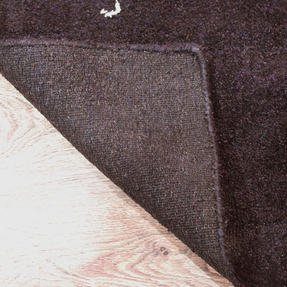 HAND KNOTTED LOOM SILK AREA RUGS-6'x9',Rectangle,Brown Beige,Contemporary