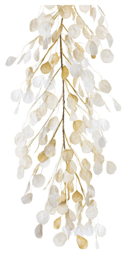 Silver Dollar Garland, 2-Piece Set