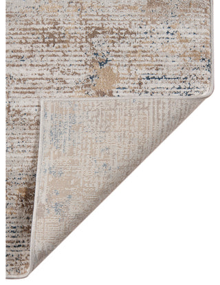 Haleena Menno Gold Polyester Blend Area Rug, 5'3"x7'6"