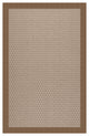 Zoe-Grassy Mountain Machine Tufted Rectangle Rug, Cafe, 3''x5''