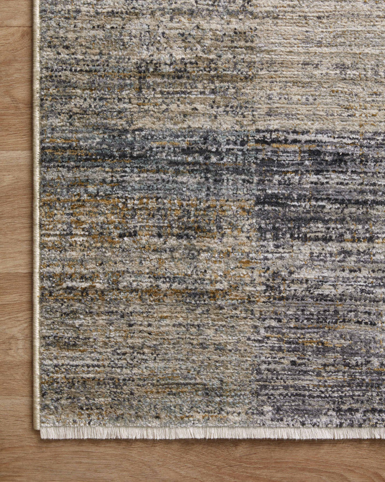 Loloi Soho Grey/Gold 5'3"x7'9" Area Rug