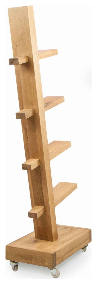Solid Wood Bookshelf 49"x18"x85"