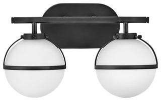 Hinkley Lighting 5662-LL Hollis 2 Light 15"W Bathroom Vanity - Black
