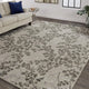 Weave & Wander Khalo High/Low Floral Wool Rug, 2'x3'
