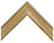 Crenshaw Framed Wall Mirror, Gold, 20" X 48"