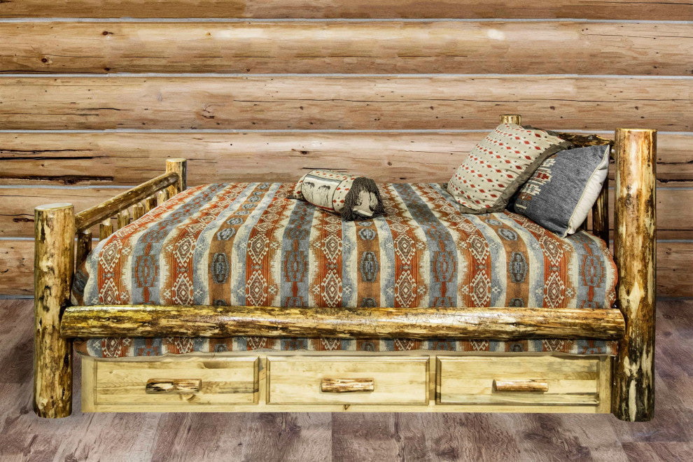 Glacier Country Collection Bed With Storage, Twin