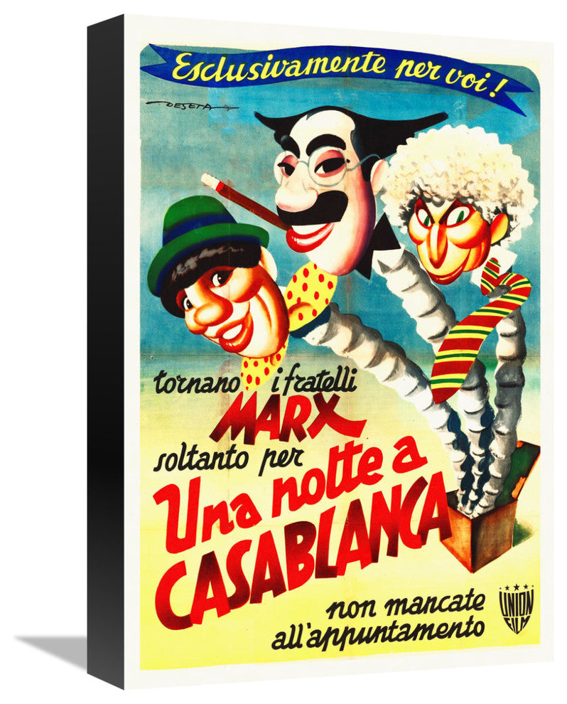Marx Brothers, Italian, A Night In Casablanca 02, 11x16