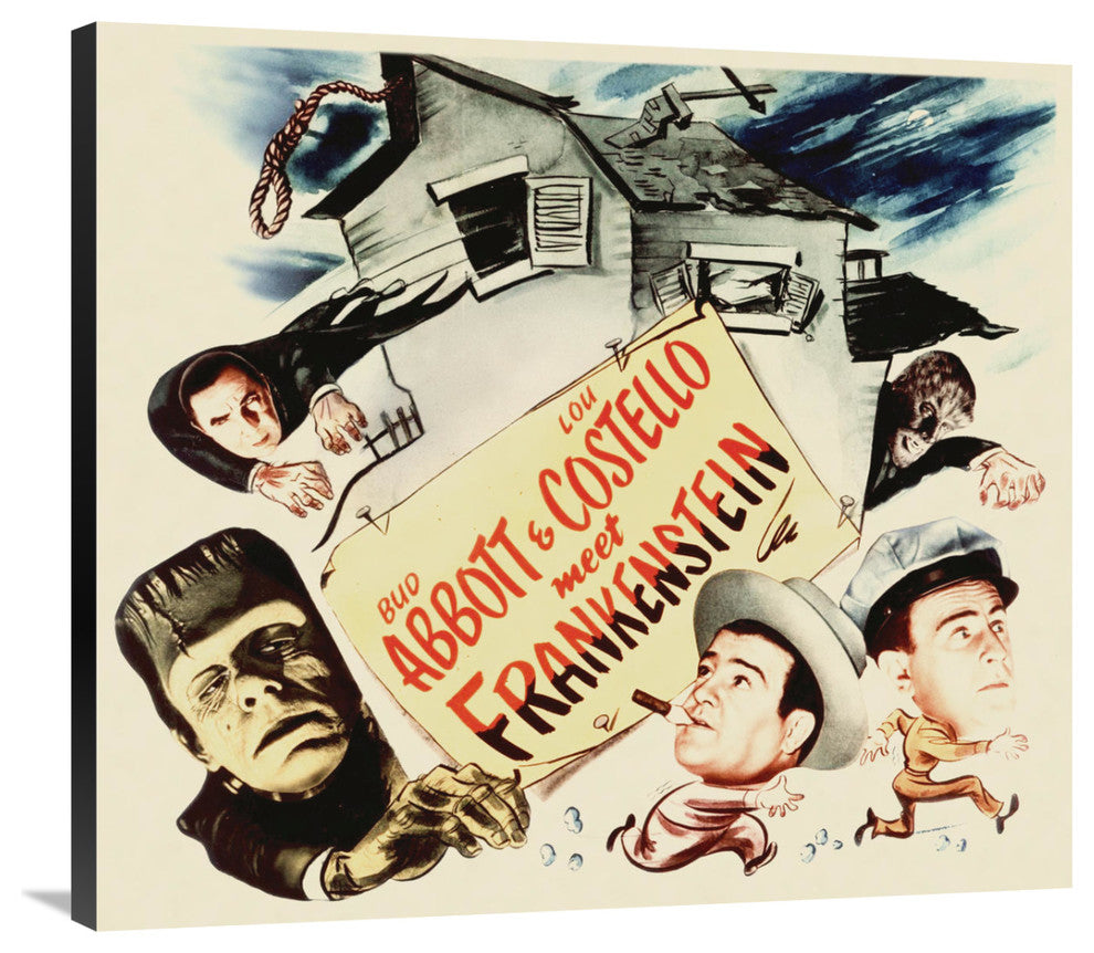 Abbott and Costello, Meet Frankenstein, 01, 36x32