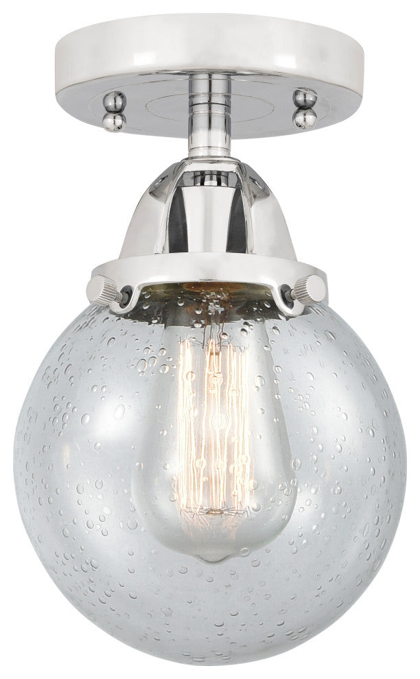 Beacon Semi-Flush Mount, Polished Chrome, Seedy, Seedy