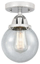 Beacon Semi-Flush Mount, Polished Chrome, Seedy, Seedy