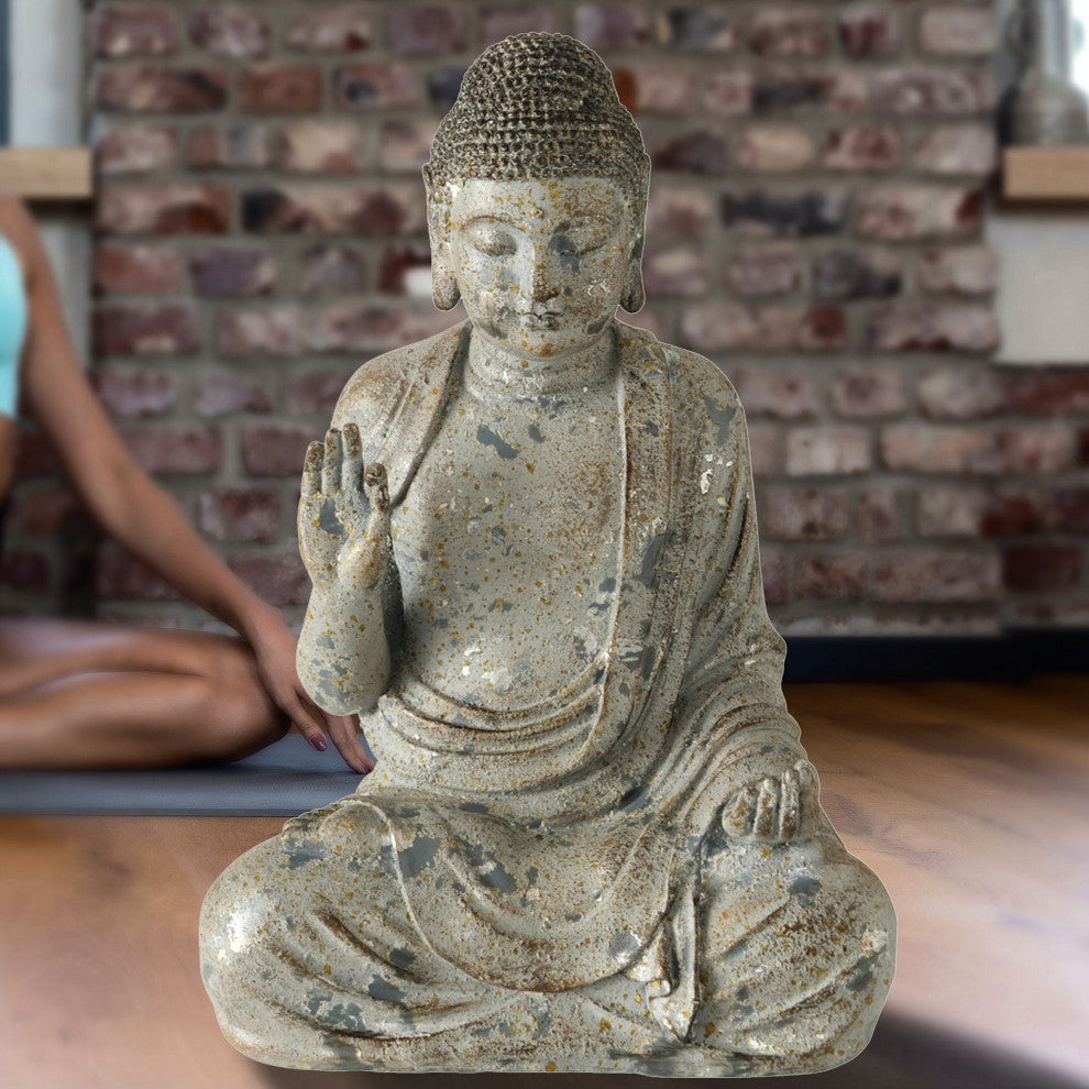 Vintage Style Buddha, 9.75 Inches