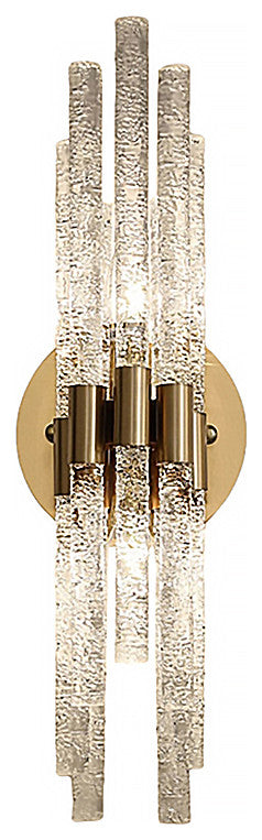 Crystal rod wall light fixture for bedside, living room., 2 Style