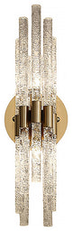 Crystal rod wall light fixture for bedside, living room., 2 Style