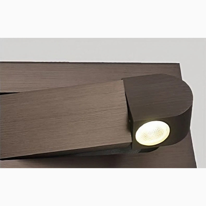 Modern Minimalistic Wall Lamp in European Style, Living Room, Bedroom, Bronze, Neutral Light