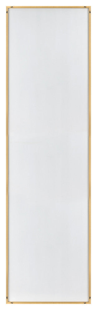 Gold Aluminum Frame Mirror