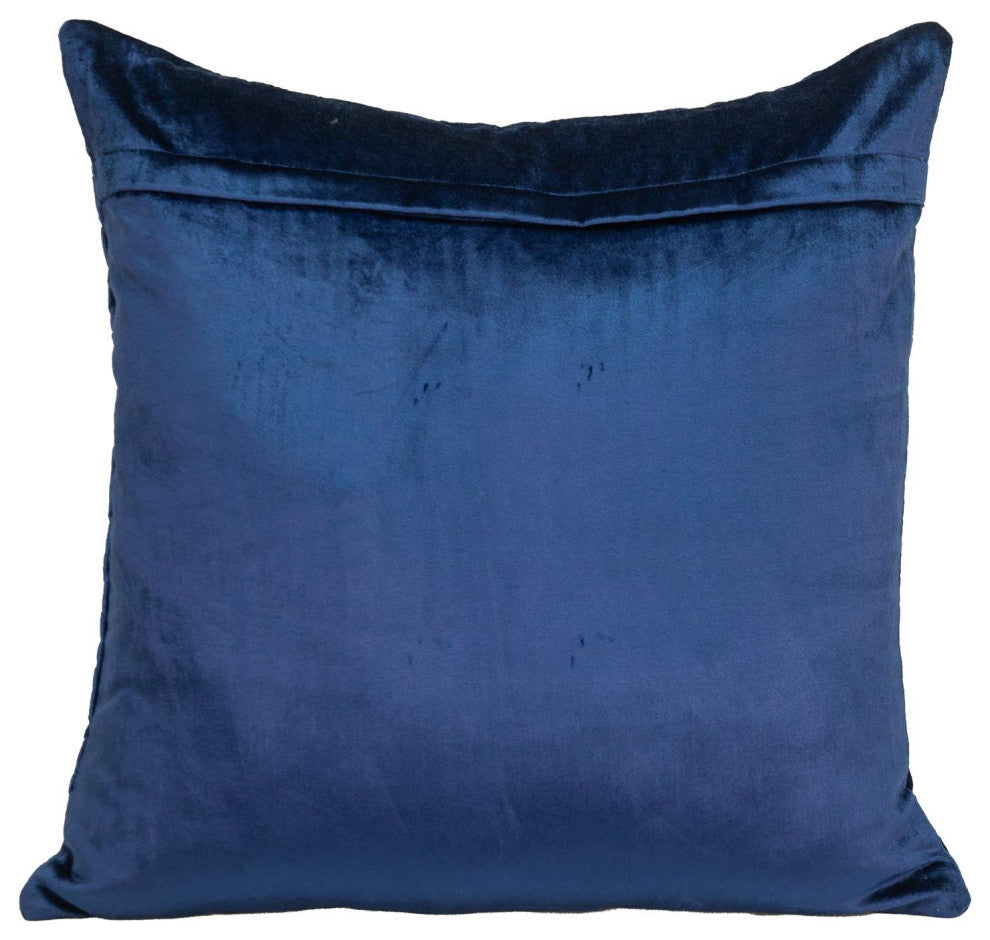Parkland Collection Delta Blue Throw Pillow