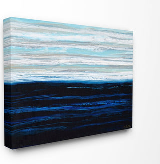Acrylic Resin Sky Clouds Wind Abstract Stretched Canvas Wall Art, 16"x20"