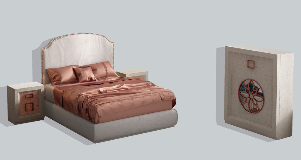 MA-70 Bed, King With Nightstand